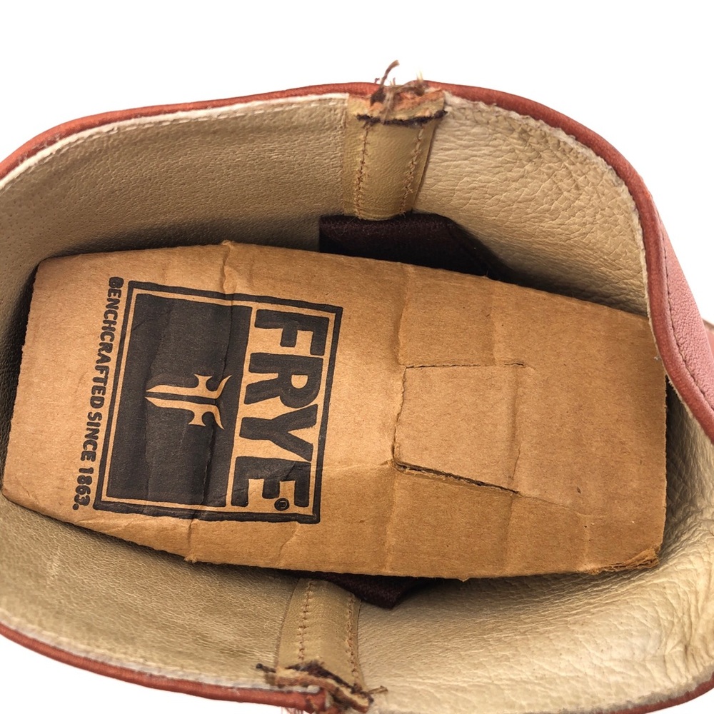 Vintage Frye 2565 Brown Leather Campus 14L Western Boots 8 EE - Picture 15 of 15